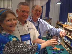 Kristie and Ray Rosset with Peter (the boss) Deneen