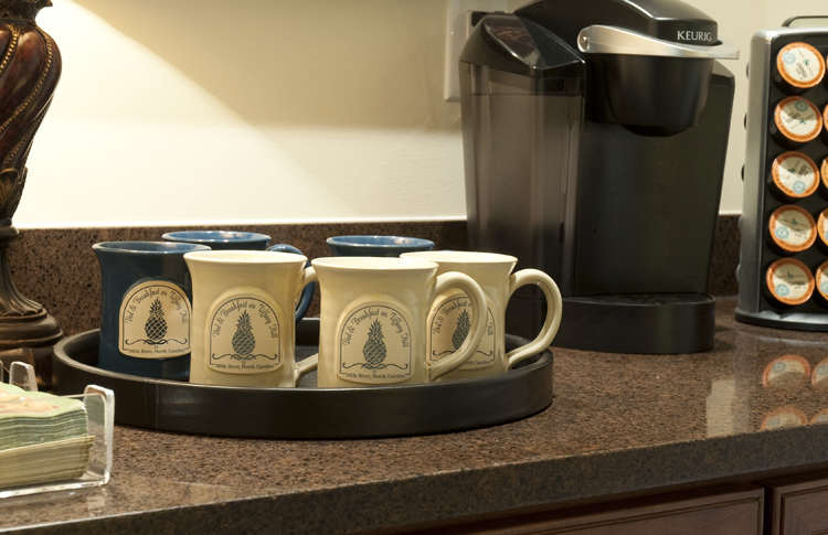 Keurig Beverage, Deneen Pottery, B&B on TIffany Hill - What a combo!